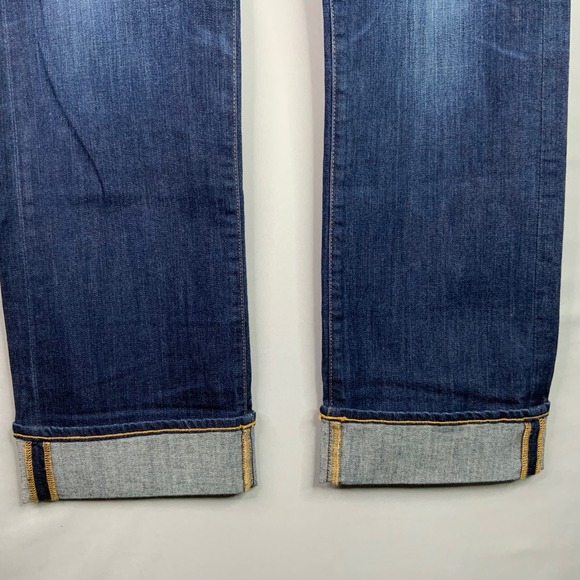 AG Jeans Stilt Roll Up Blue Denim Women's Casual Cuffed Ankle Pants - Picture 5 of 10